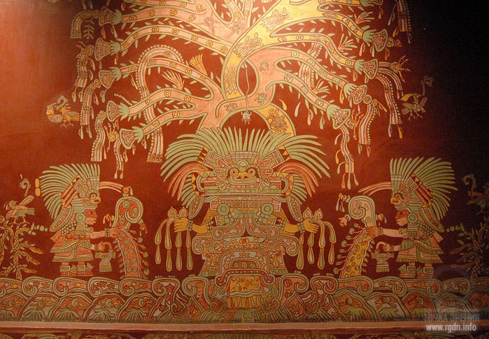 священное дерево у древних мексиканцев, Теотиукан