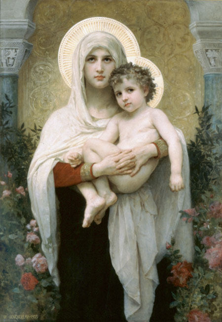 Пресвятая Богородица, Мария с младенцем