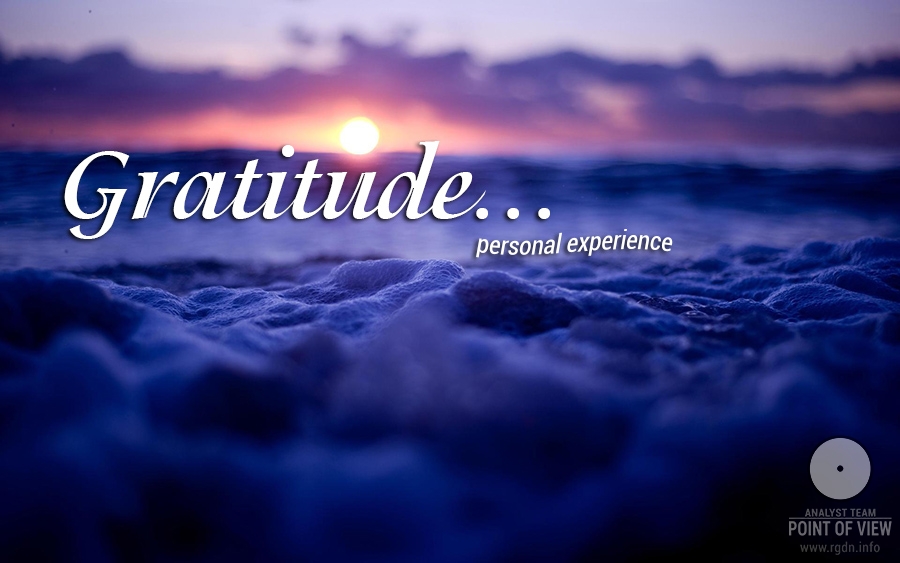 Gratitude…