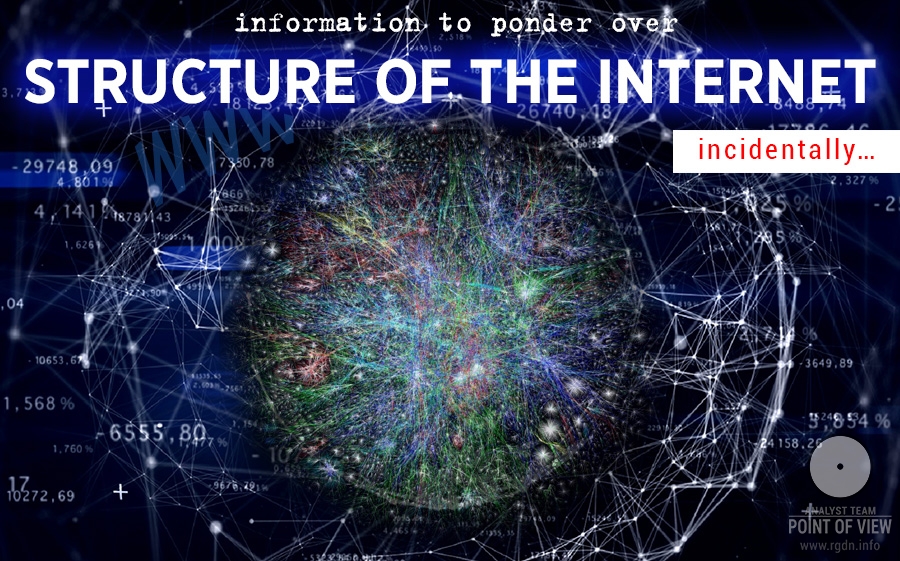 How is the Internet structured?