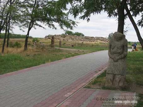 скифские каменные бабы, Украина