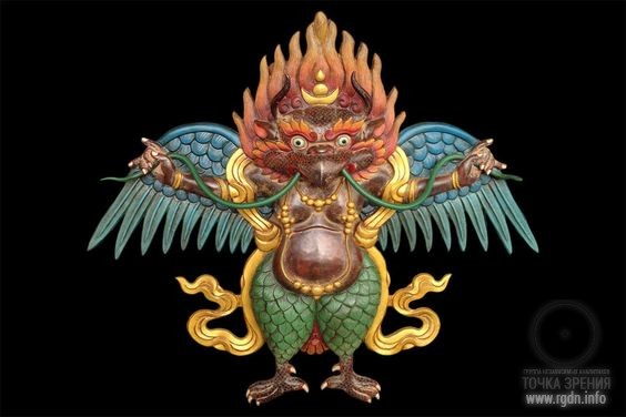 Garuda and the AllatRa sign