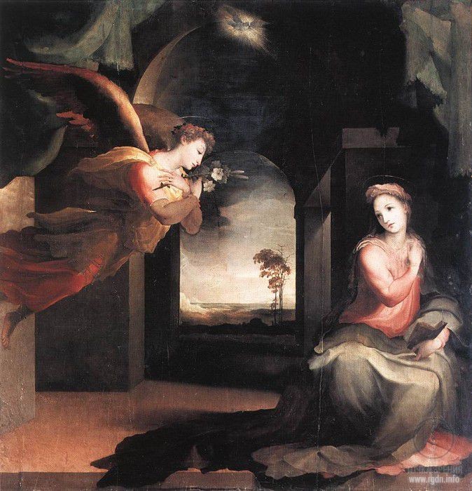 Domenico Beccafumi. The Annunciation