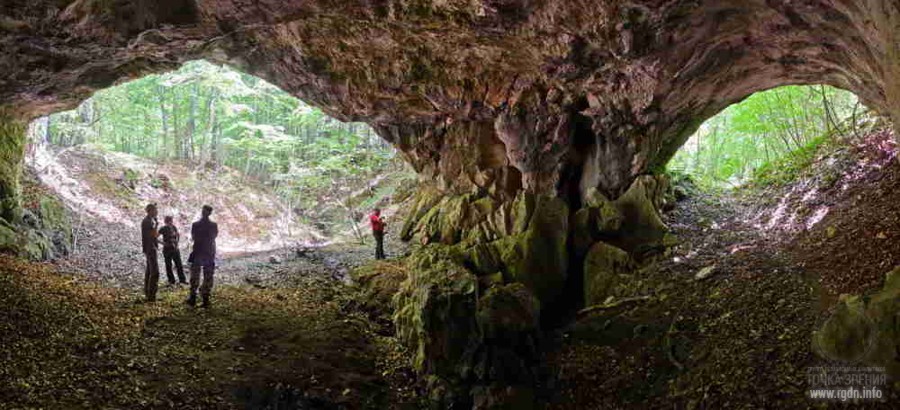 пещера в горе Ртань, Сербия