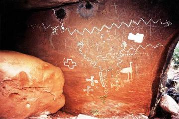крест, петроглифы