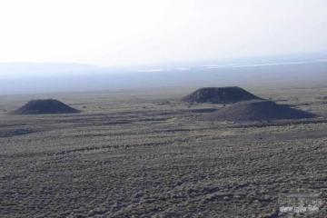 курганы БЕСШАТЫР (Пять шатров)