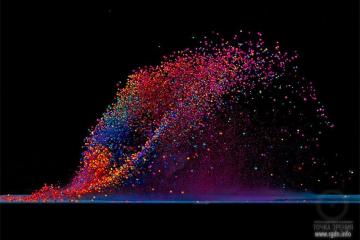 Танцующие волны Фабиана Эфнера
Известный художник-экспериментатор фотографирует звуки