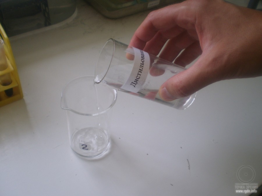 эксперимент по изучению кристаллов воды