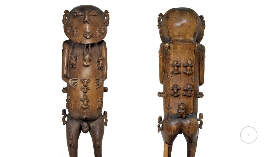 деревянные фигурки с острова Руруту