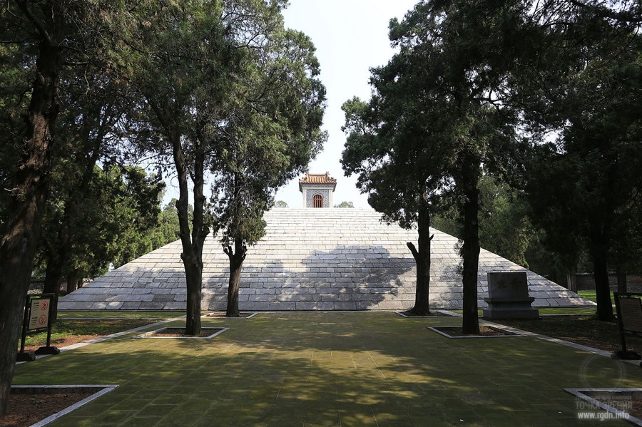 Shaohao Tomb пирамида в Китае