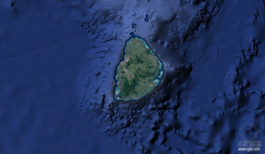 остров Маврикий, пирамиды, карта
