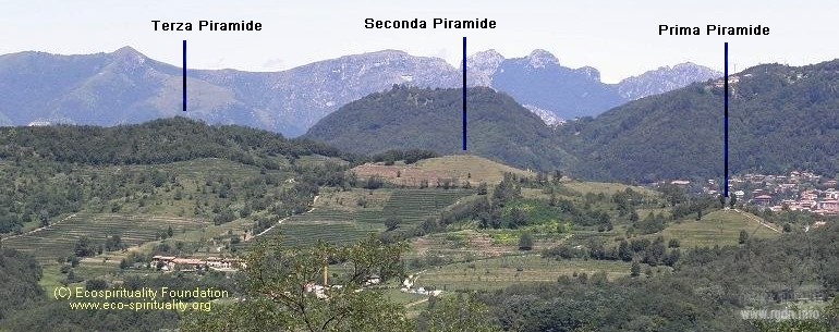 пирамиды в Италии Val Corune