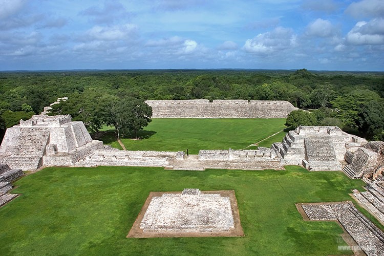Эц’на «Место Гремучей Змеи», мексиканские пирамиды майя