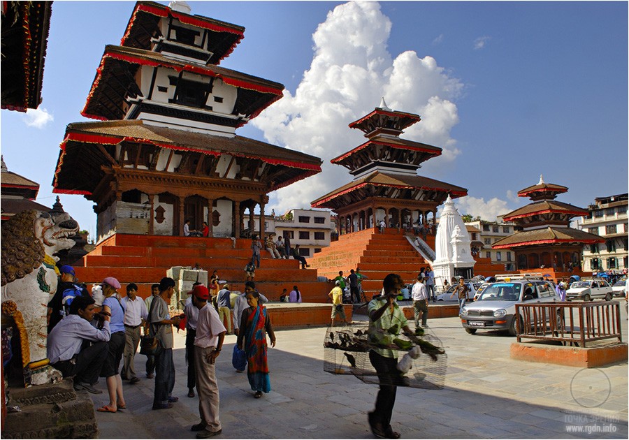 храмы пагоды Катманду