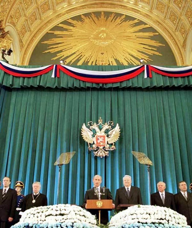 инаугурация Путина в 2004 году