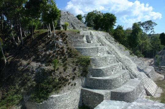 пирамиды майя, в Мексике