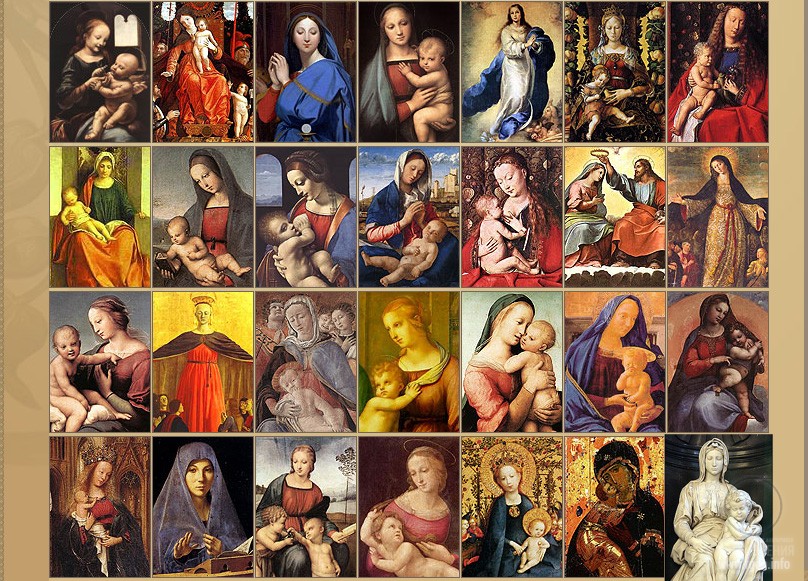 иконы и образы Девы Марии