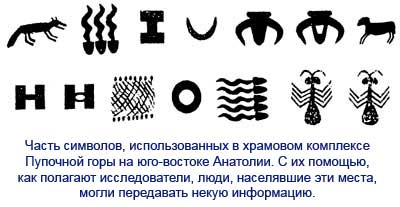 символы Пупочной горы